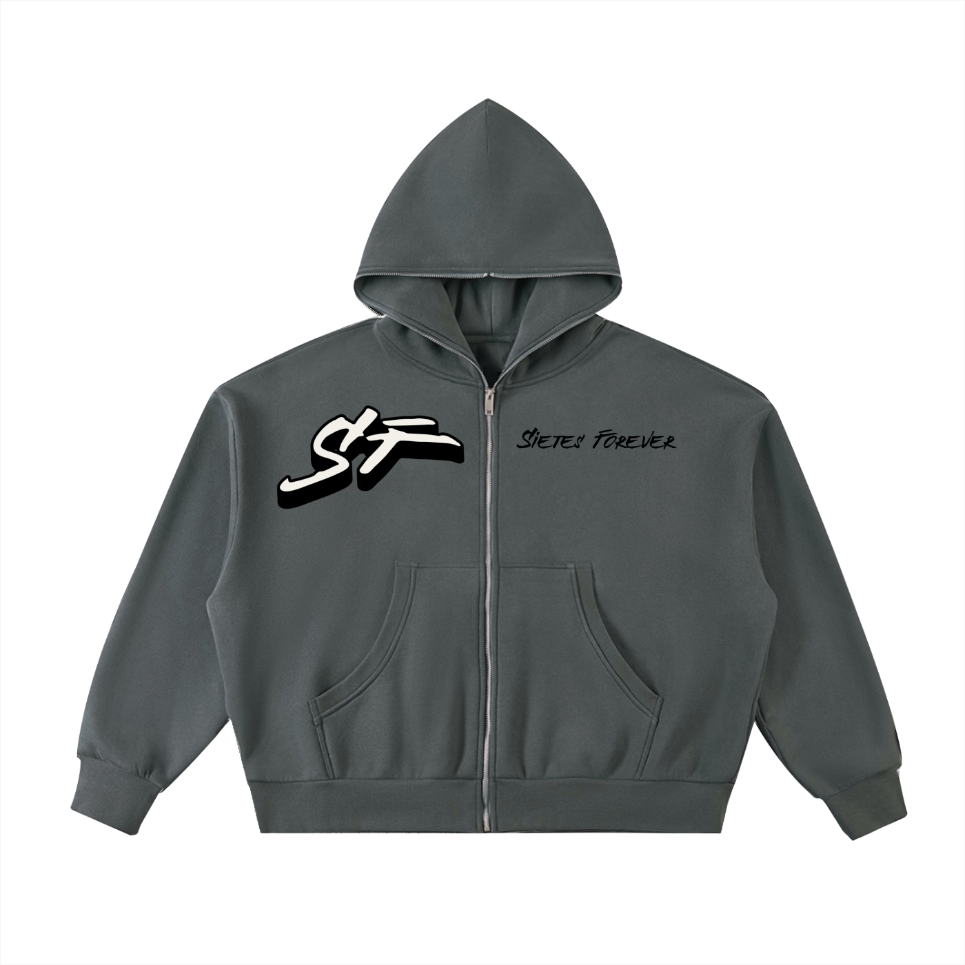 SF Boxy Zip Up